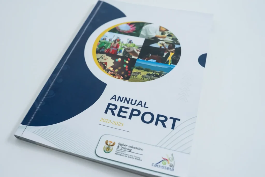 Department of higher education branded notepad